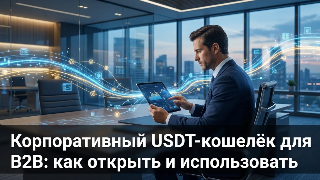 Корпоративный USDT-кошелёк для B2B-расчётов — открытие и использование в 2026 году